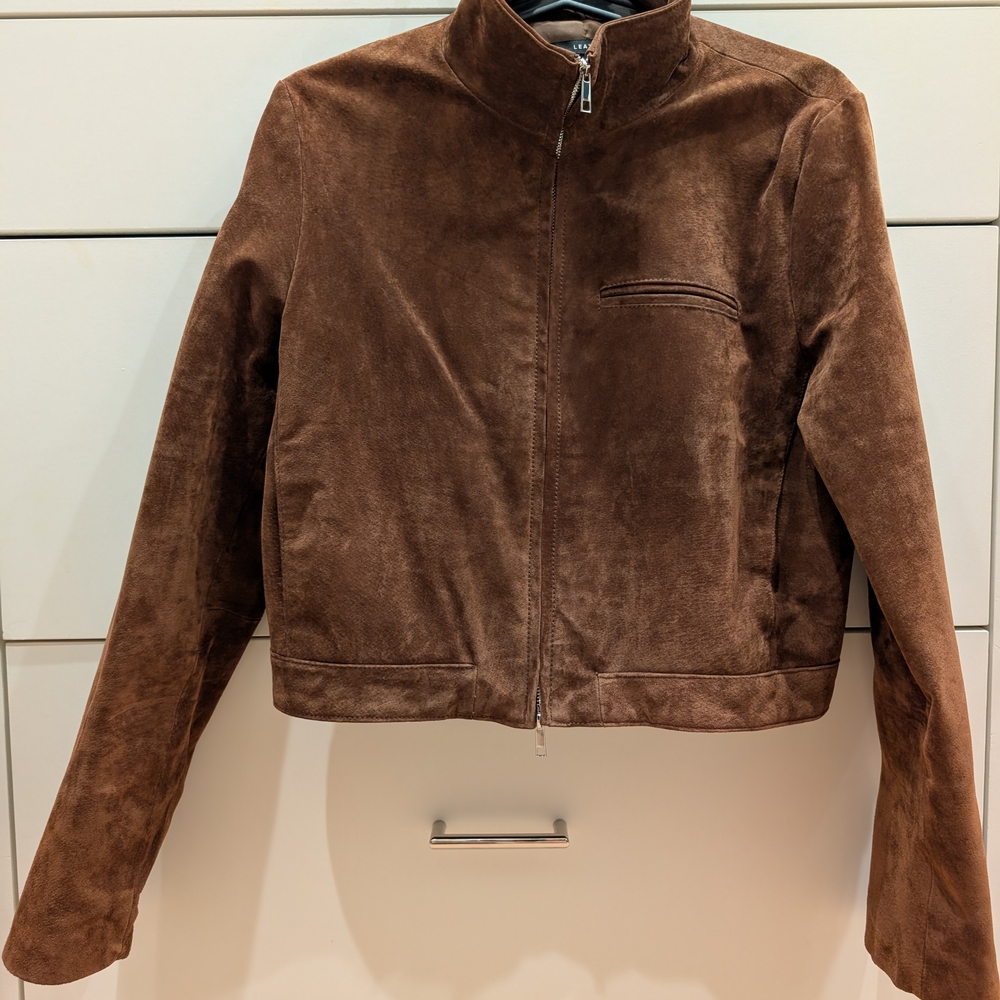 Zara Chocolate Teddy Jacket